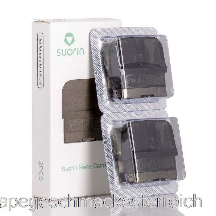 Suorin Reno Ersatz-Pods 3 Ml Nachfüllbare Reno Pods Mit Vape-Geschmack